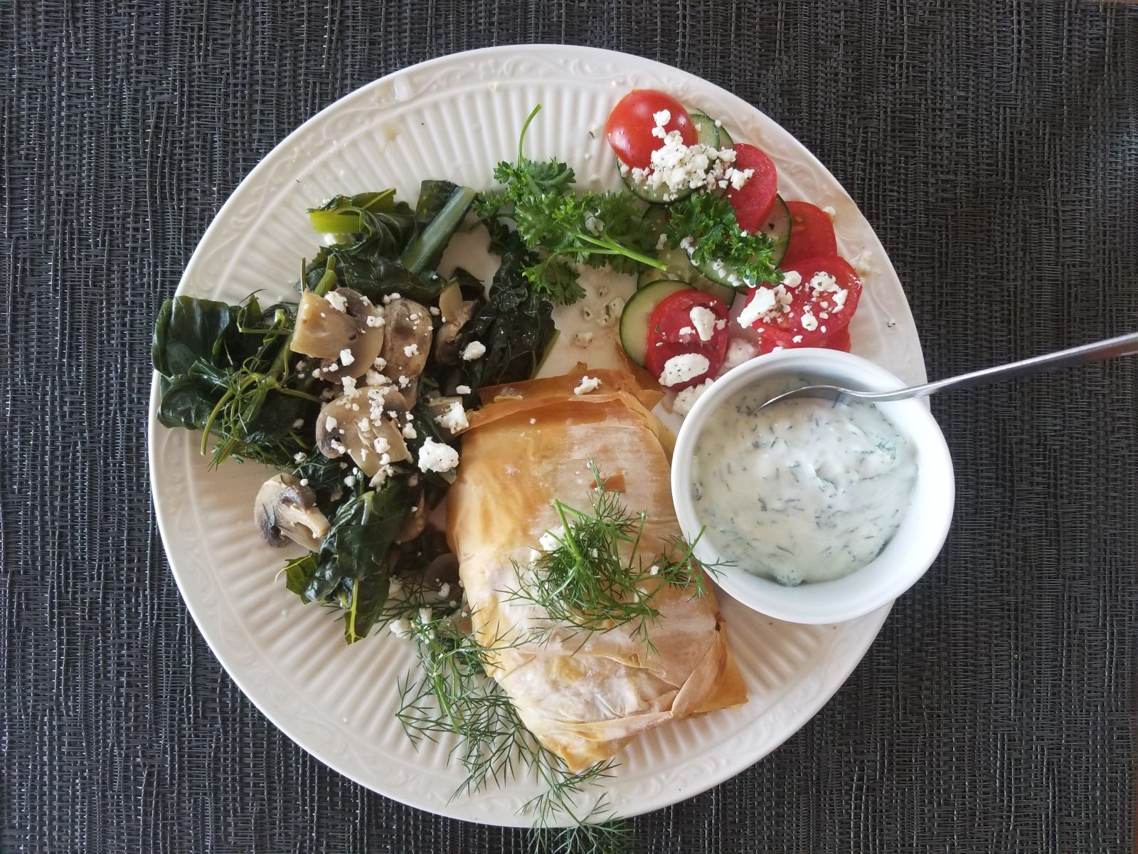 Mediterranean Phyllo Pockets