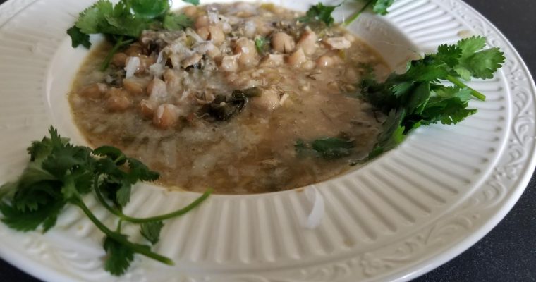 White Bean & Sausage Soup with Greens